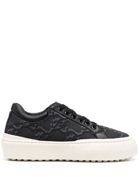 fendi karligraphy sneakers|Men's Luxury Sneakers & Low.